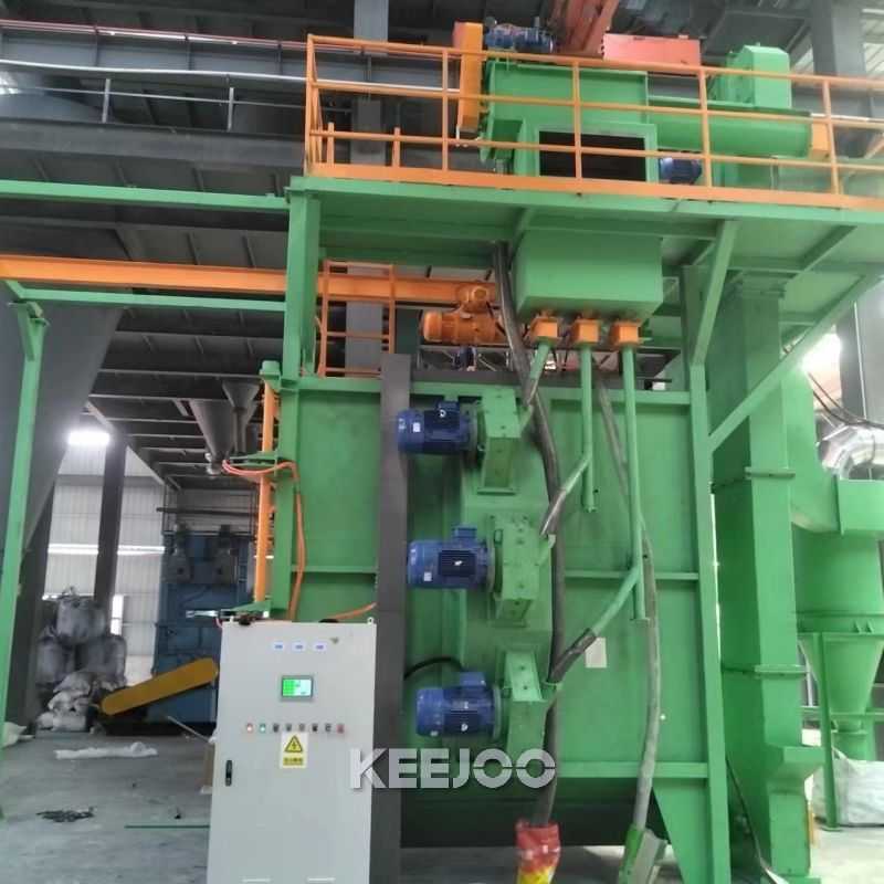 Forging Parts Cleaning Spinner Hanger Shot Blasting Machine 1200*1600 mm
