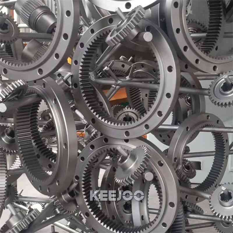Double Hook Wheel Blasting Machine Airless Hanger Type Casting
