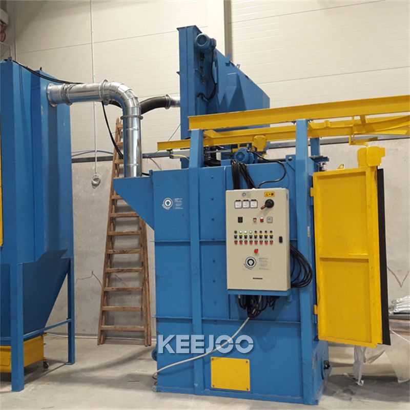 Large Volume Hanger Shot Blasting Machine Wirh PLC Control System