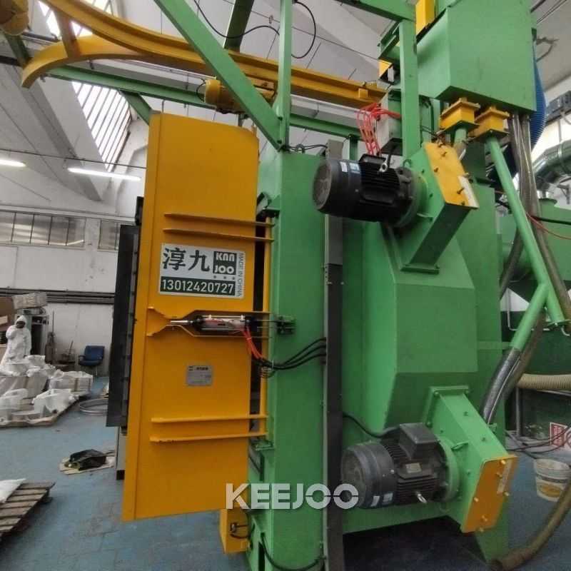Efficient 220V Hook Type Shot Blasting Machine For Surface Cleaning