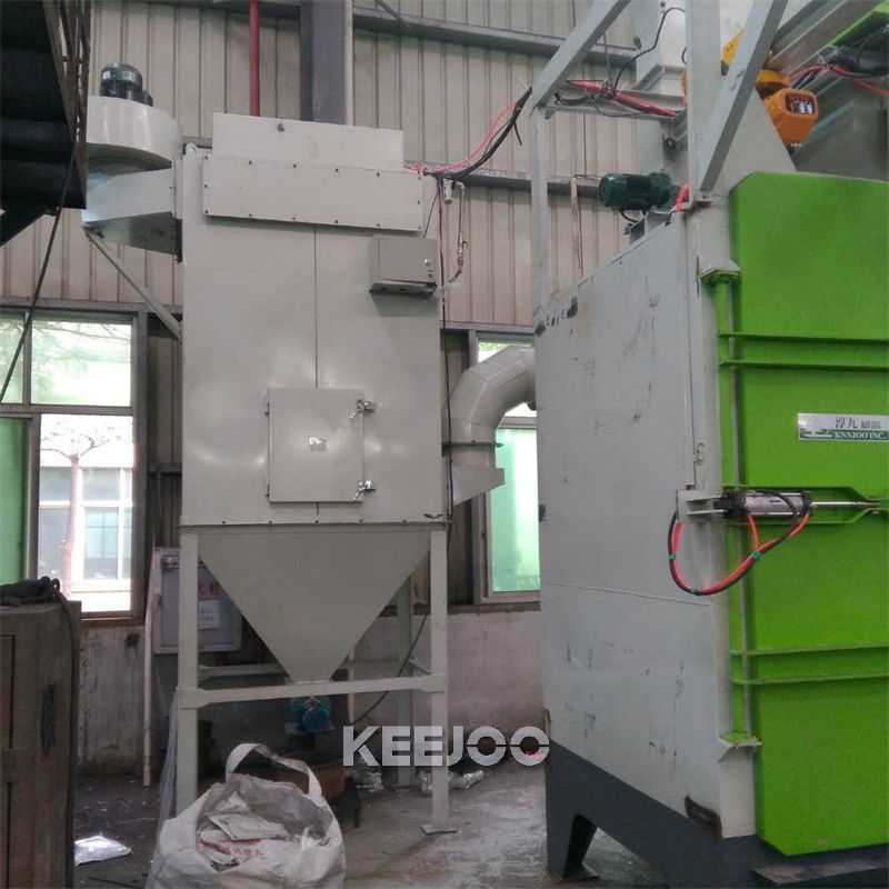 PLC Control Forging Parts Cleaning Spinner Hanger Shot Blasting Machine