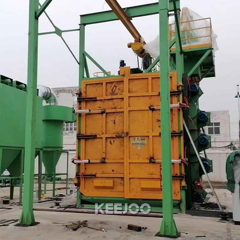 Smart Blast Wheel Hanger Type Shot Blasting Machine on Stock