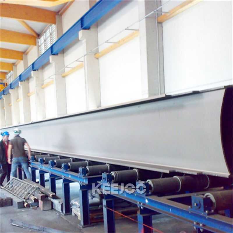 Automatic Preservation Line Steel Plate Shot Blasting Machine 2m/Min
