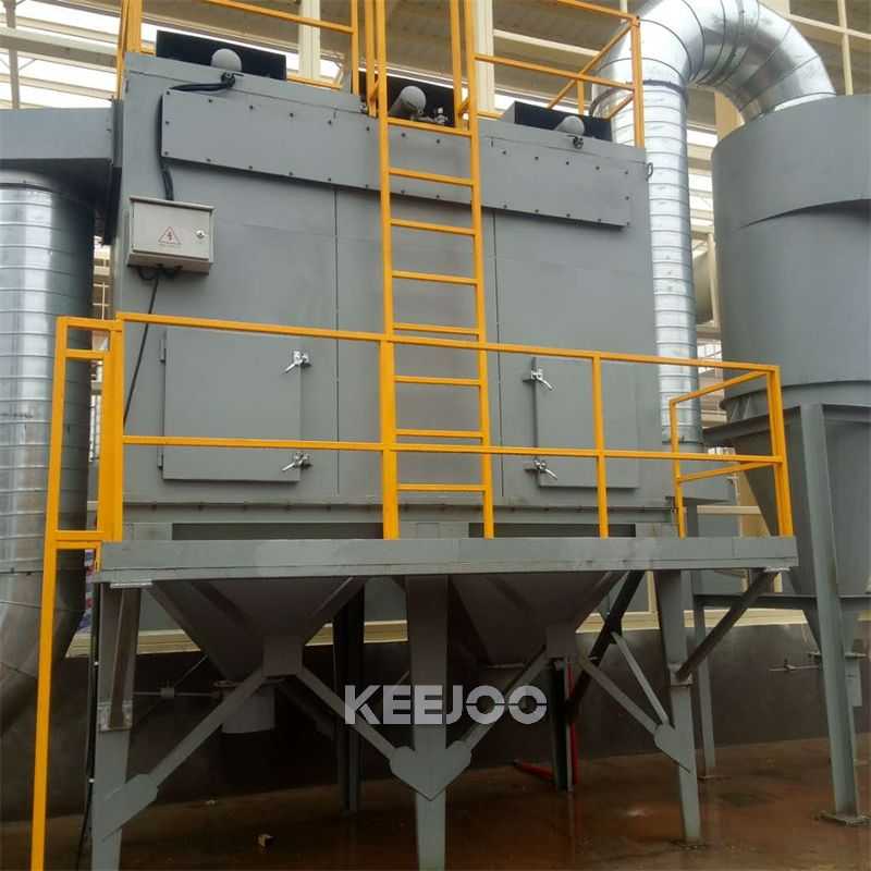 Roller Conveyer Shot Blasting Machine For Clean Sheet Metal And Profile