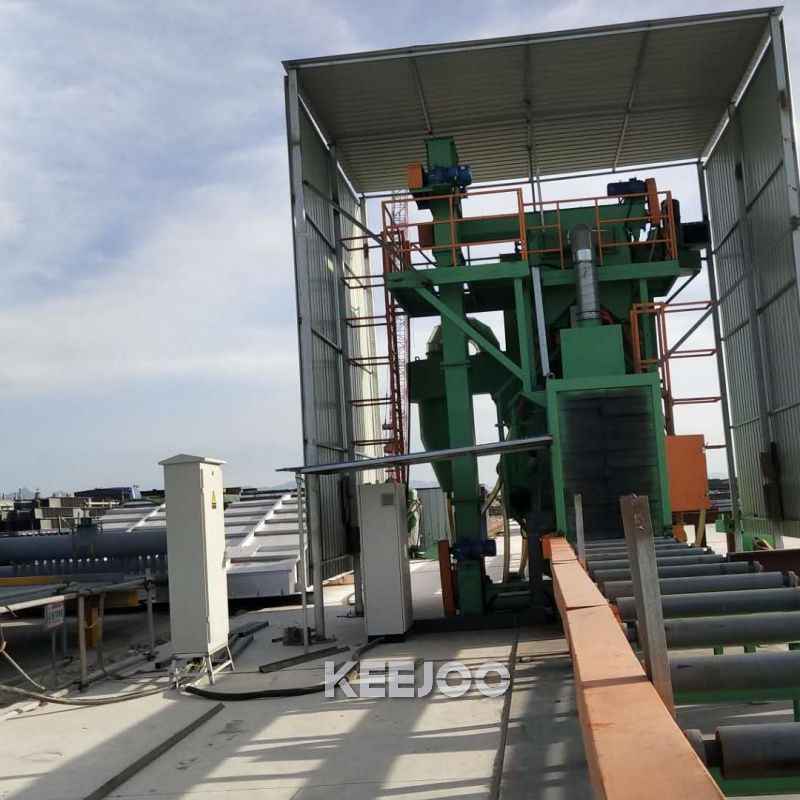 Shotblast Equipment For Horizontal Steel Sheets
