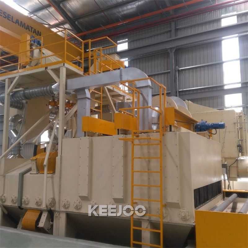 High Quality Steel Plate Shot Blasting Machine For Surface Treatment