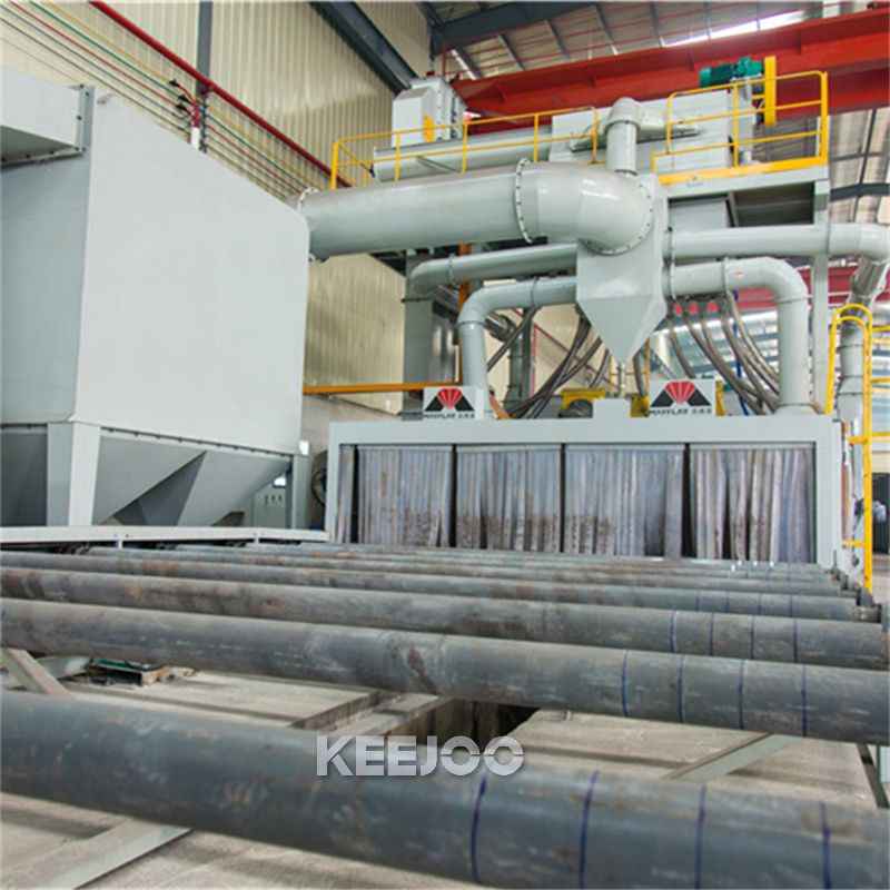 Power Supply AC380V/50Hz Shot Blasting Machine Weight 3000KG With Certificate CE