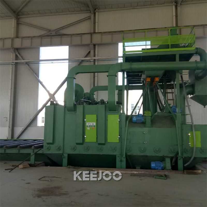 Power Supply AC380V/50Hz Shot Blasting Machine Weight 3000KG With Certificate CE