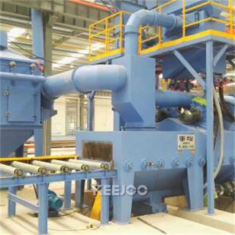 Steel Beam Cleaning 3m/Min Shot Blasting Machine CE Certification