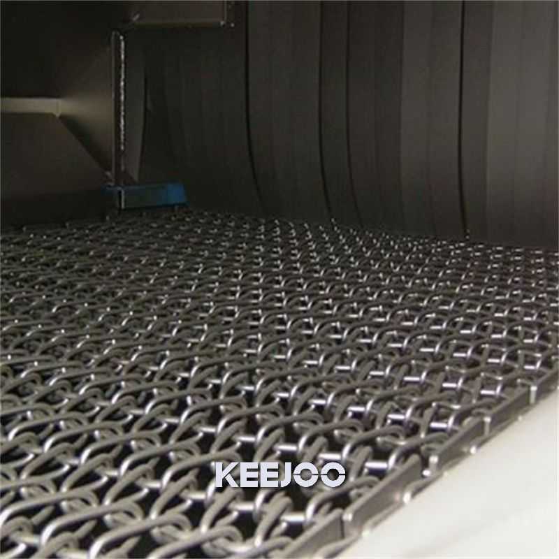0.5m/Min Wire Mesh Shot Blasting Machine Alumnium Parts Cleaning