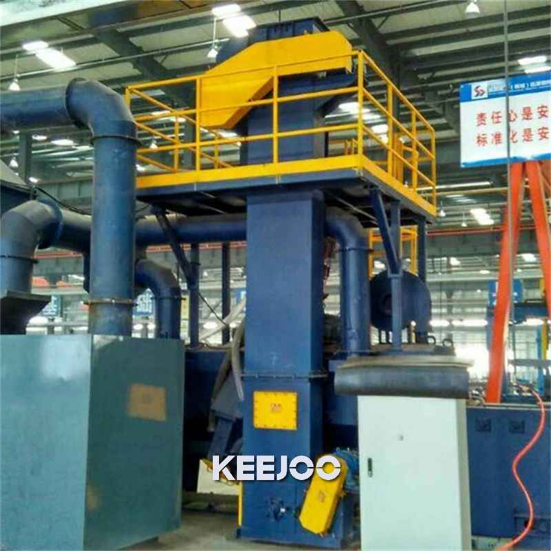 EU Standard Wire Mesh Shot Blasting Machine Rust Layer Welding Slag Cleaning rfq