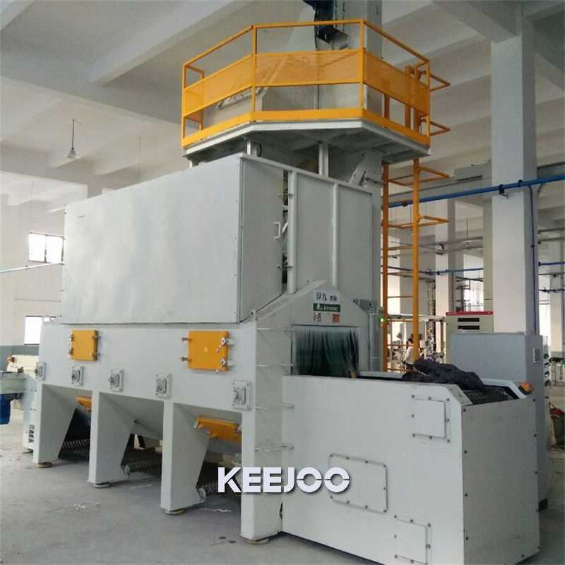 BV approved Automatic Shot Blasting Machine Sheets Dishes Cleaning CE