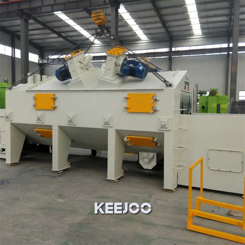 Compact Wire Mesh Shot Blasting Machine for Cleaning