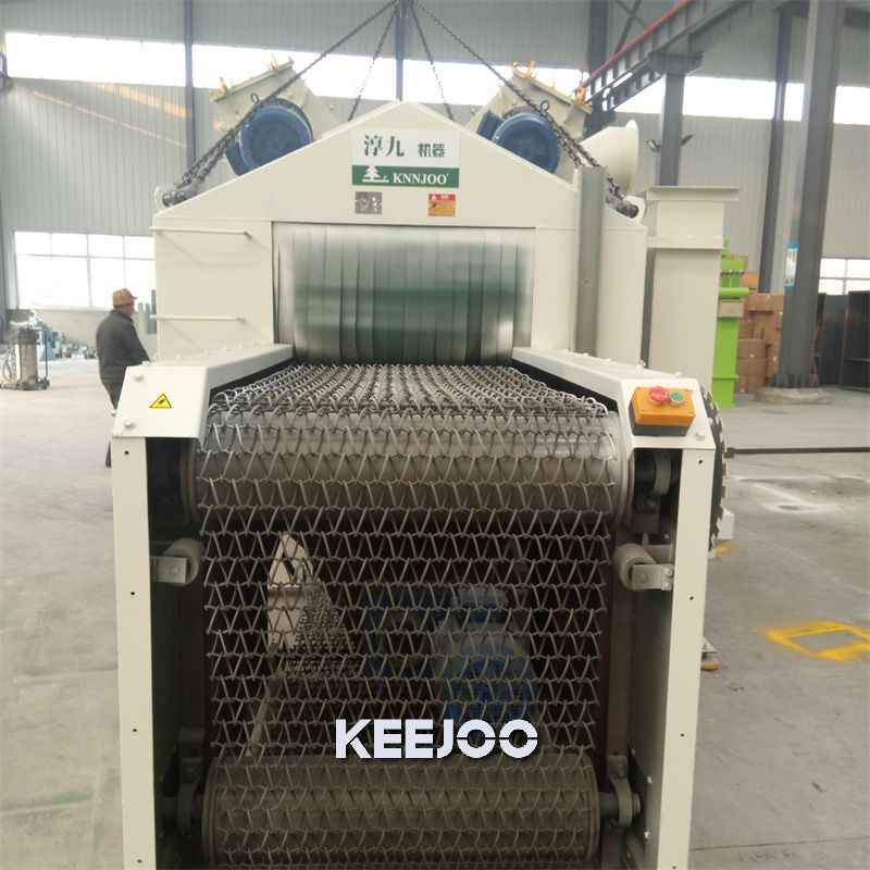 Compact Wire Mesh Shot Blasting Machine for Cleaning