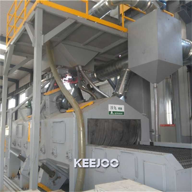 220V/380V/440V Wire Mesh Shot Blasting Machine for Stainless Steel Customized