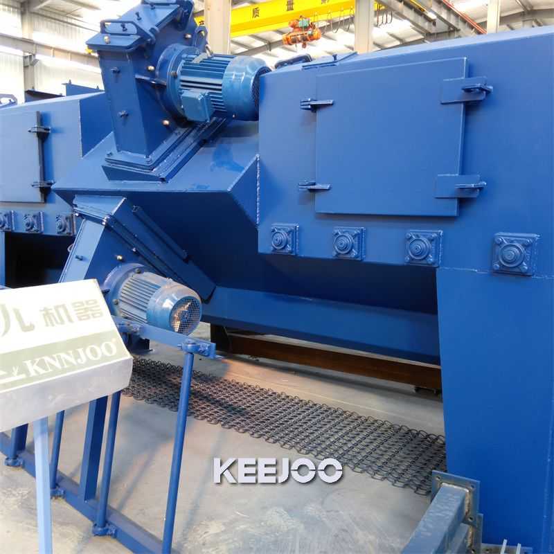 Mesh Belt Continuous Shot Blasting Machine