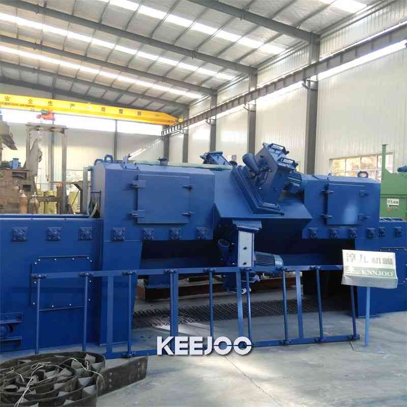Mesh Belt Continuous Shot Blasting Machine