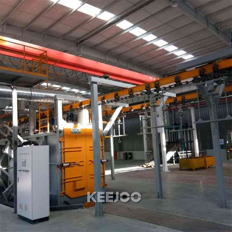 Heavy Duty Catenary Shot Blasting Machine for Industrial Application
