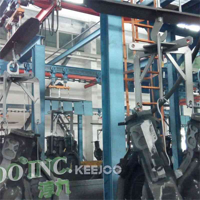Boost Production Efficiency Flexibility Catenary Shot Blasting Machine Rust Remove