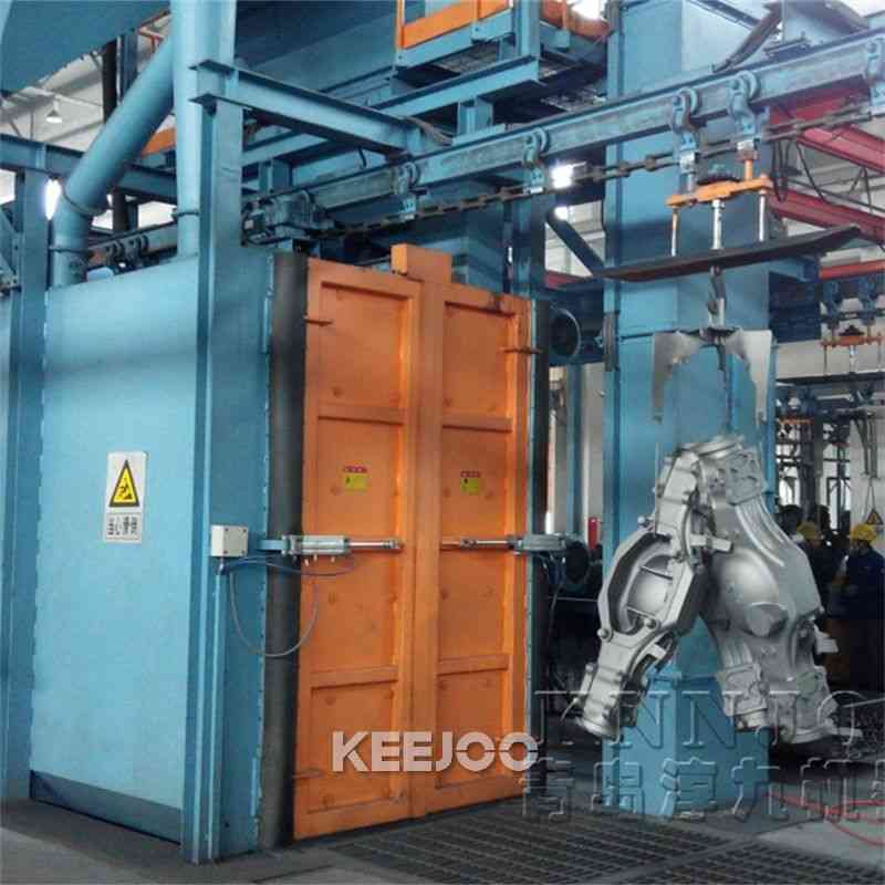Boost Production Efficiency Flexibility Catenary Shot Blasting Machine Rust Remove