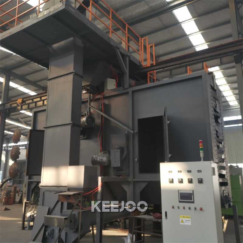 Only Advanced Shot Blasting Control System Catenary Shot Blasting Machine