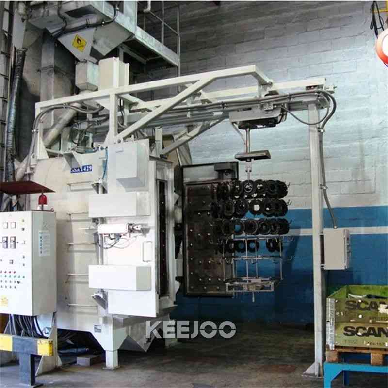 Accumulation Catenary Shot Blasting Cleaning Machine For Casting Parts