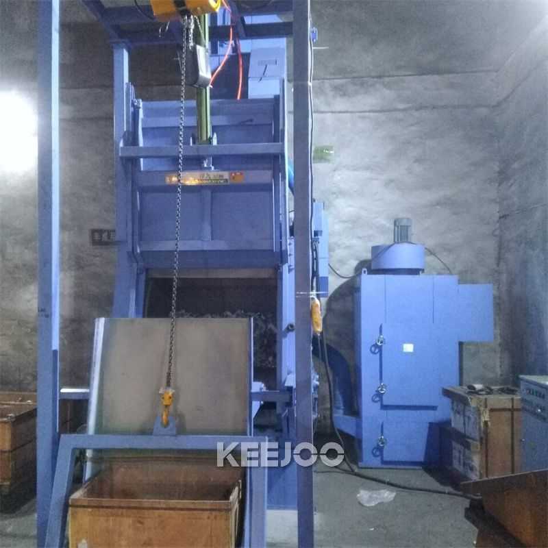 2T/Hr Tumblast Shot Blasting Machine Castings And Forgings Desanding