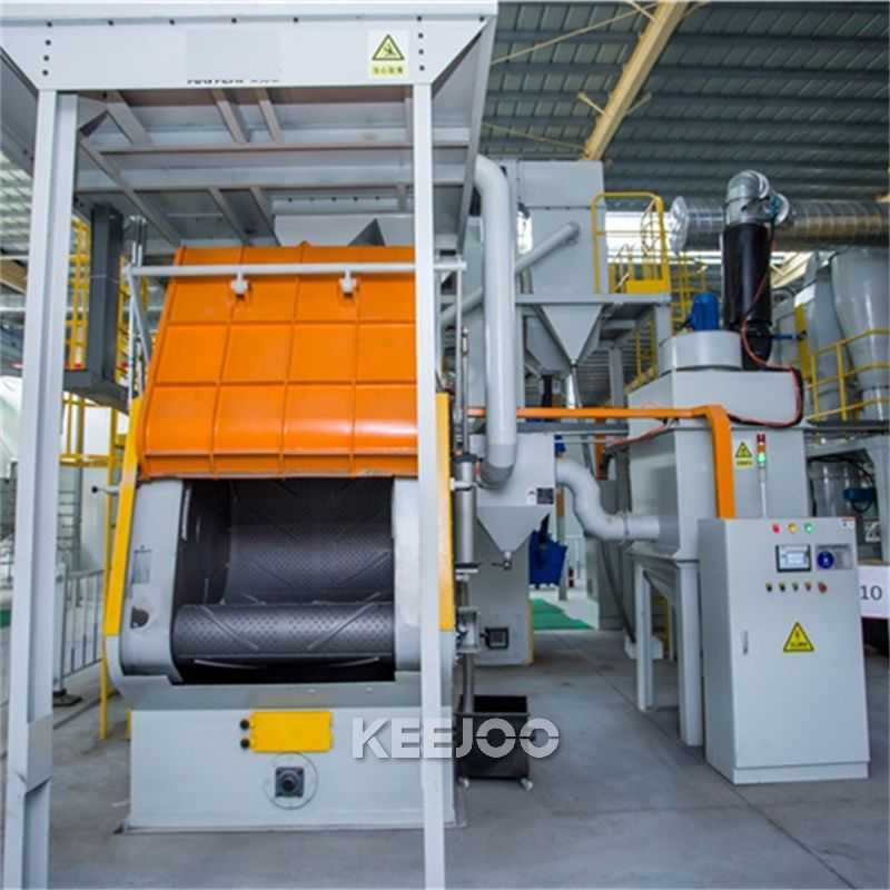 Q326 Crawler Belt Small Shot Blaster Forgings Cleaning