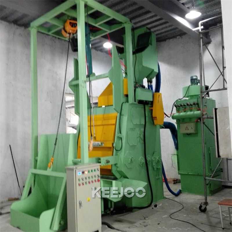 Forgings Stamping Parts Tumblast Shot Blasting Machine Direct Coupling Blast Wheel