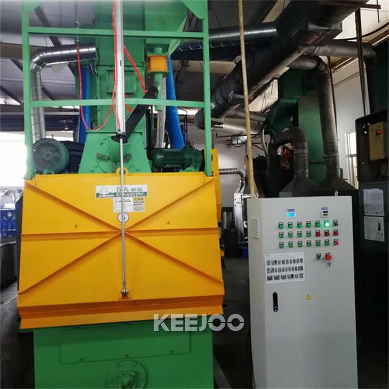 Crawler Belt 0.5m3 Industrial Shot Blaster Metal Casting