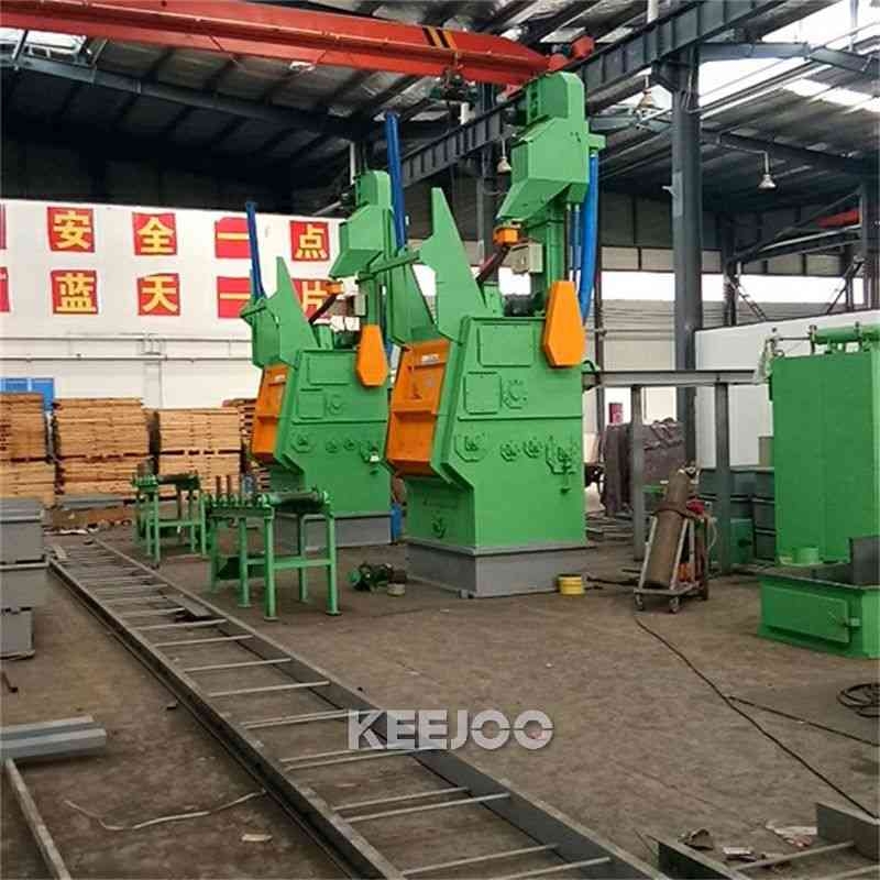 Tumblast Shot Blasting Machine For Pneumatic Valve