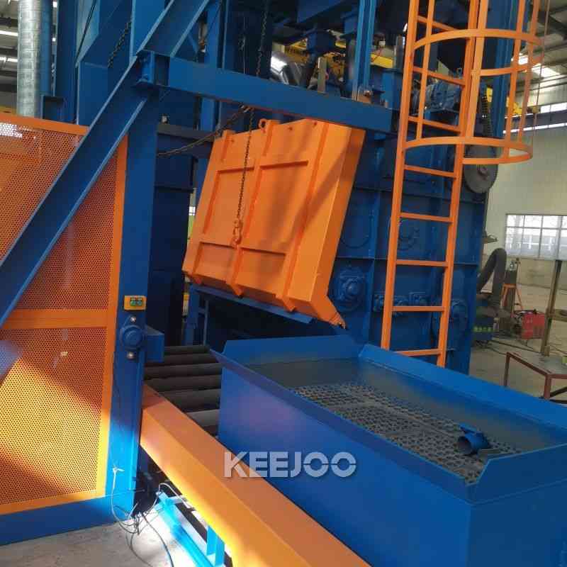 15 GN Steel Crawler Belt Shot Blasting Machine CE Certificate For Cleaning