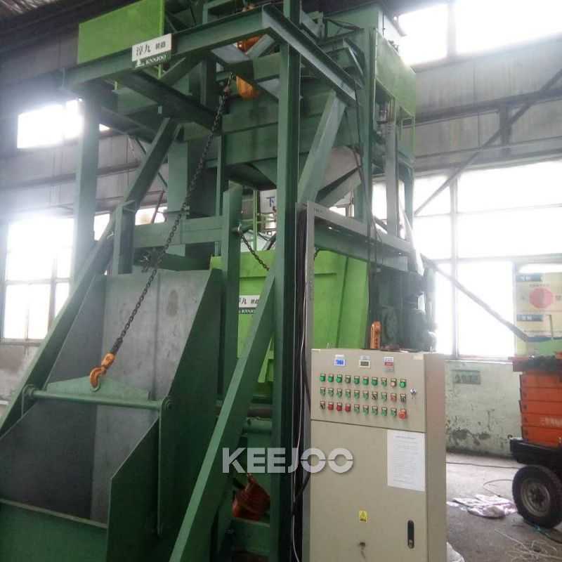 Heavy Duty Tumblast Shot Blasting Machine High Performance
