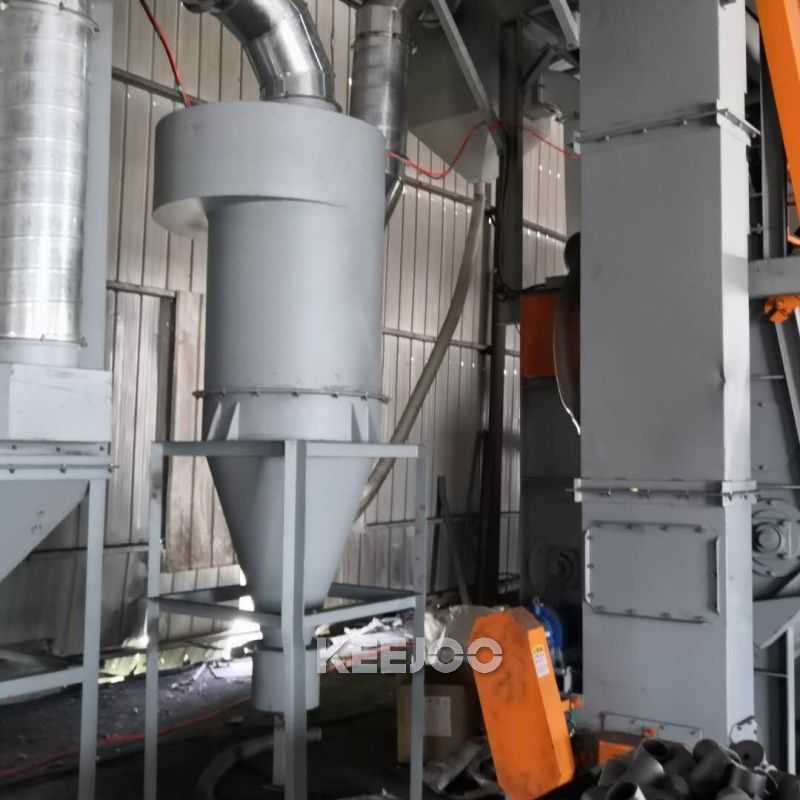 Siemens PLC Spare Parts Blades Tumblast Shot Blasting Machine For Electric Control Box