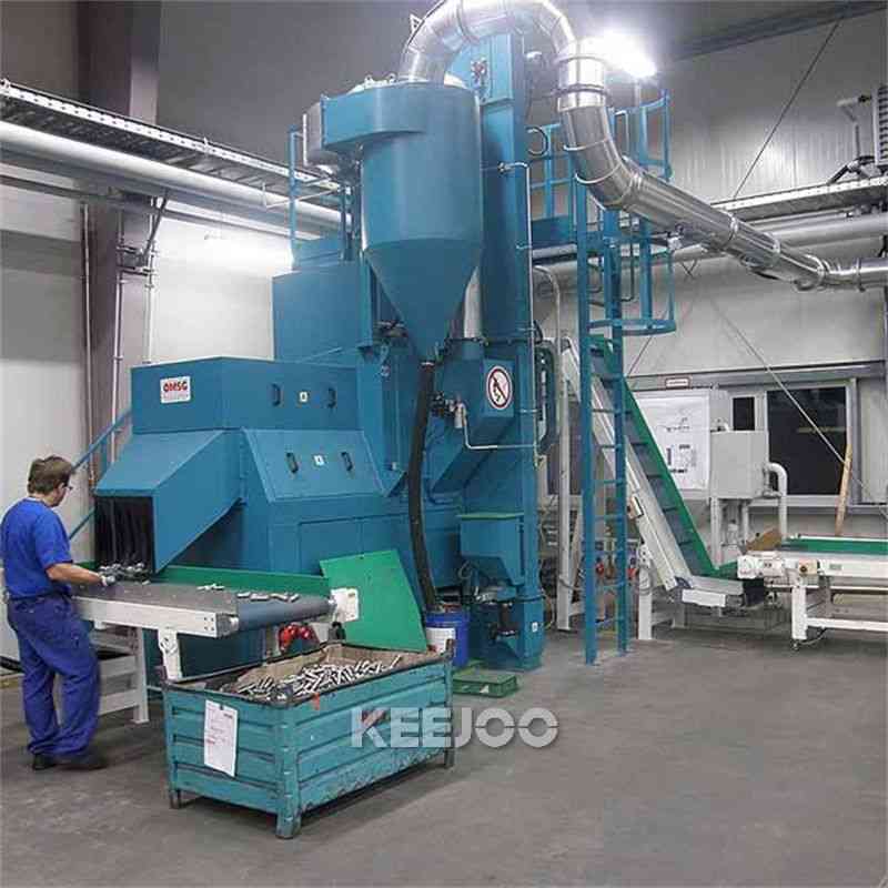 380/400/440V Tumblast Shot Blasting Machine With Patent Impeller For Precision Cleaning