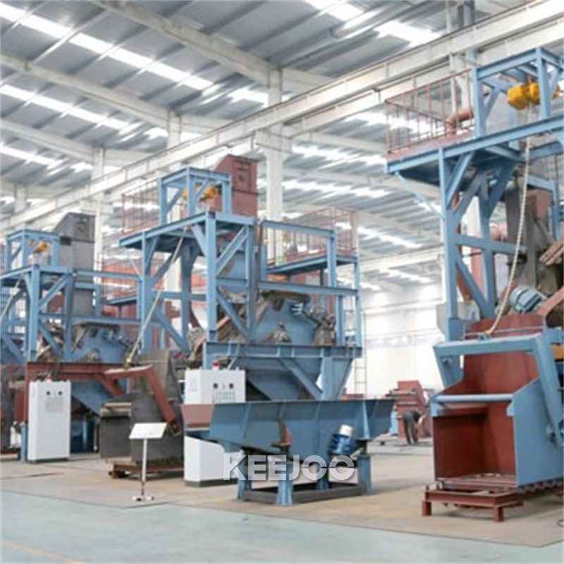 1500×1600L Drum Type Shot Blasting Machine Auto Unloading System