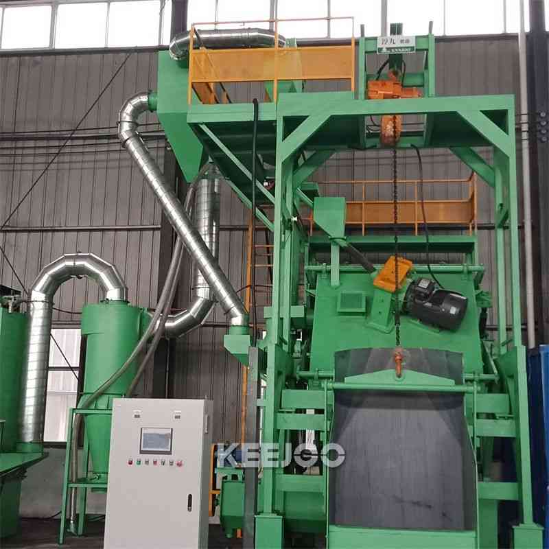 600mm Drum Diameter Drum Type Shot Blasting Machine for Cleaning and Descaling
