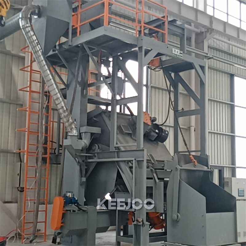 Customizable Drum Type Barrel Blasting Equipment for Various Applications