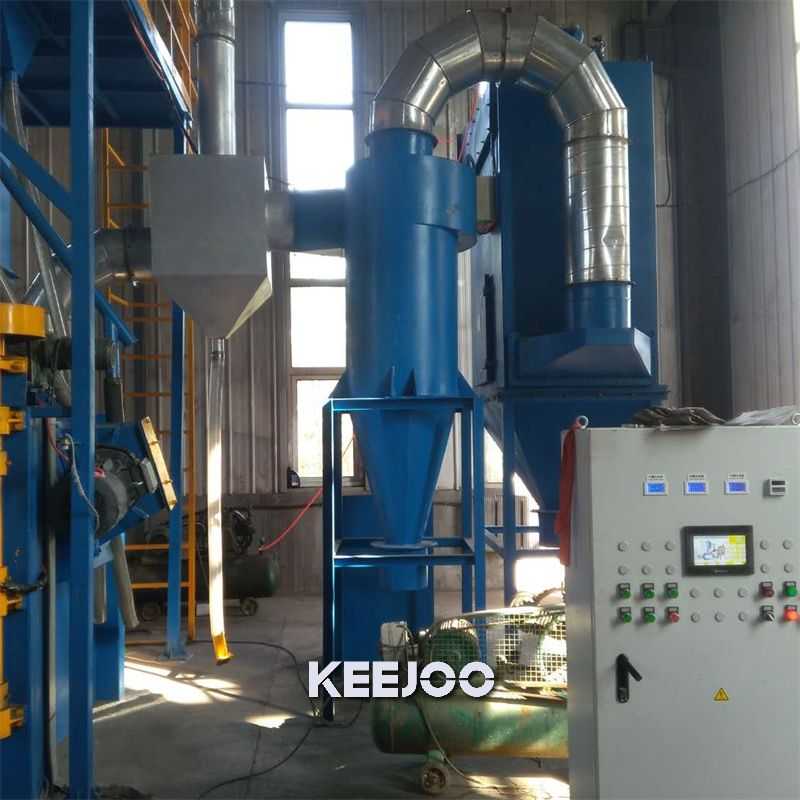 Turntable Type Strengthening Shot Blasting Equipment CE Approved