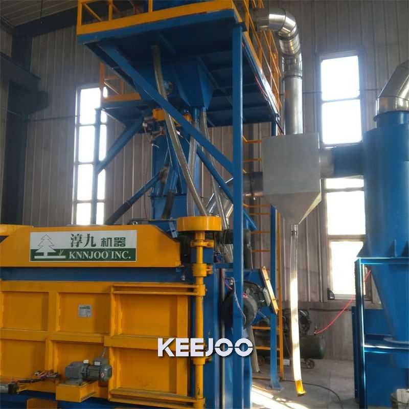 Turntable Type Strengthening Shot Blasting Equipment CE Appr