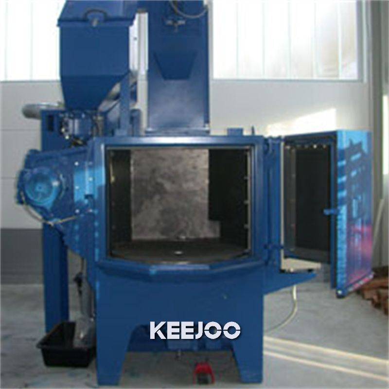 Double Rotary Shot Blasting Machine Steel Material