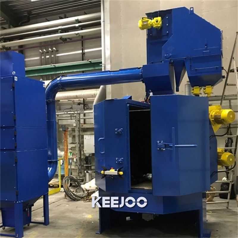 Effective And Efficient Turntable Shot Blasting Machine For Steel Cleaning