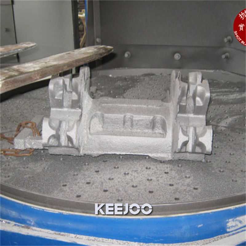 Effective And Efficient Turntable Shot Blasting Machine For Steel Cleaning