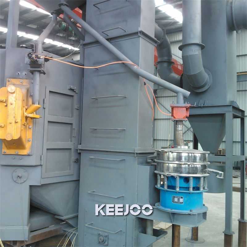 Effective And Efficient Turntable Shot Blasting Machine For Steel Cleaning
