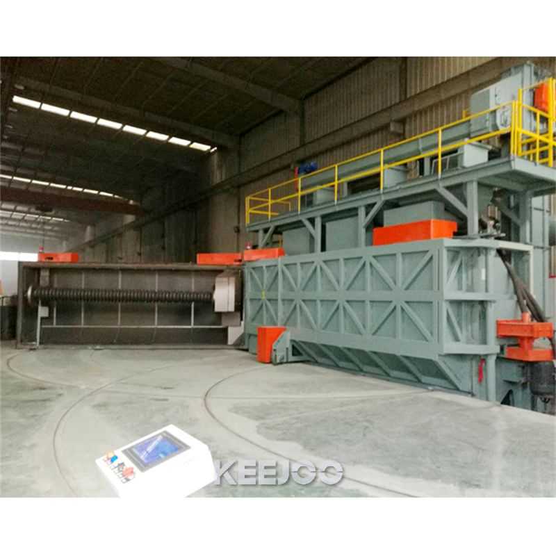 13min/Rod Wire Rod Shot Blasting Machine PLC program control