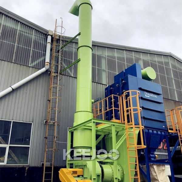 1400mm Wire Rod Coil Short Blast Machine Surface Scales On The Rolled Steel