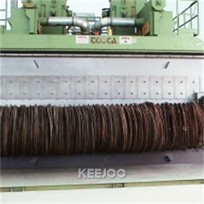 Load 2700kg Steel Bar Wire Rods Rebar Shot Blaster Steel Cut Wire