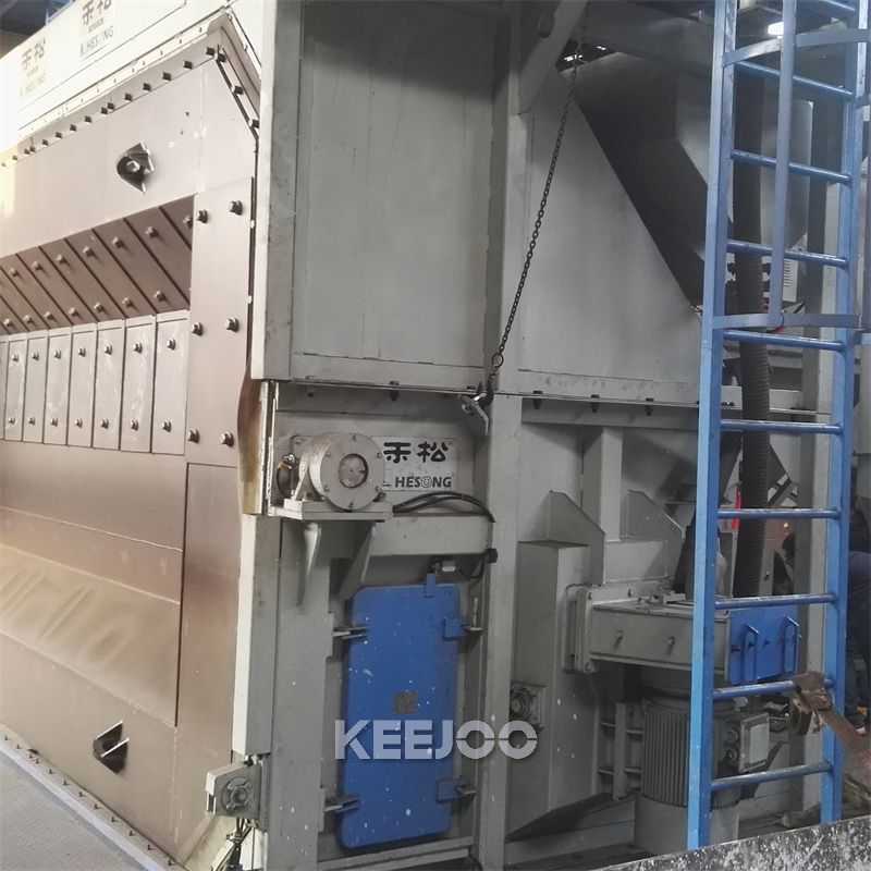 Steel Structural Wire Rod Shot Blasting Machine Diameter 40mm