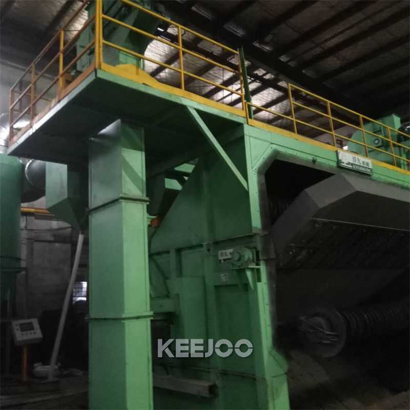 7-15min/Cycle Shot Blasting Machine Noise Level ≤75dB 4500*2000*2500mm