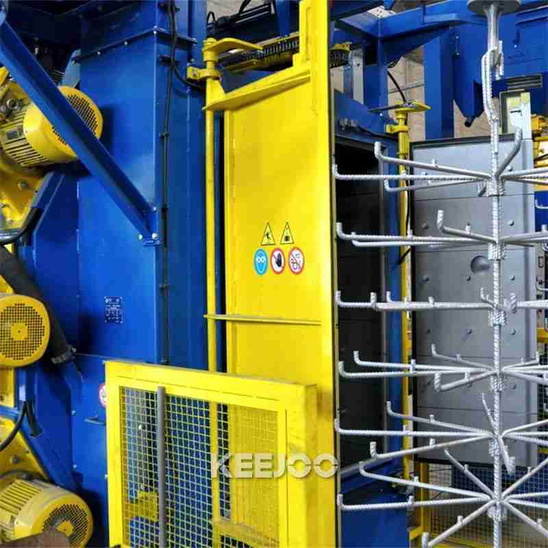 Shot Blasting Alloy Wheels Shot Blasting Machine Parts